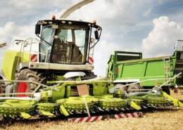 adhesives and sealants for agricultural machinery on green harvester and tractor