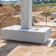 sealants for bridge foundation applied to a concrete footing