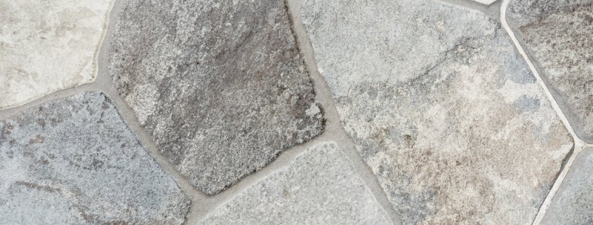 cementitious types of grout for natural stone on a floor