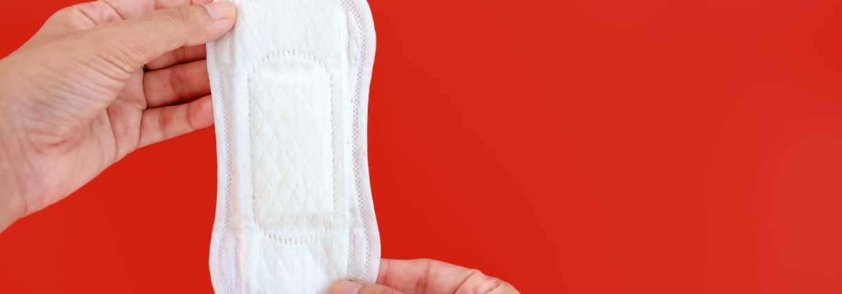 sanitary pad with compostable pressure sensitive adhesive india